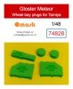Omask 74828 Gloster Meteor wheel bay plugs (for Tamiya 61051, 61065, 61083 ) 1/48